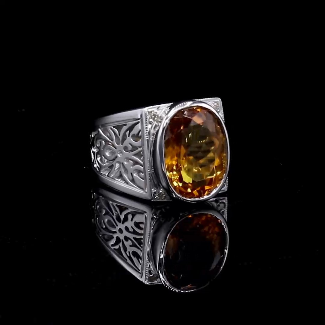 Citrine ring