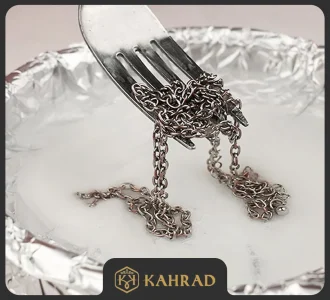 تبييض الفضة